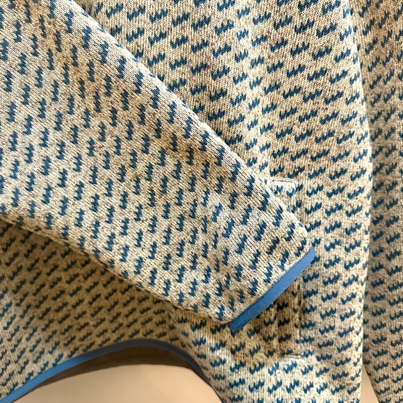 LL Bean Men’s Pullover Sweater Fleece Multicolor  1/4 Snap Hiking Size XL - Picture 2 of 6